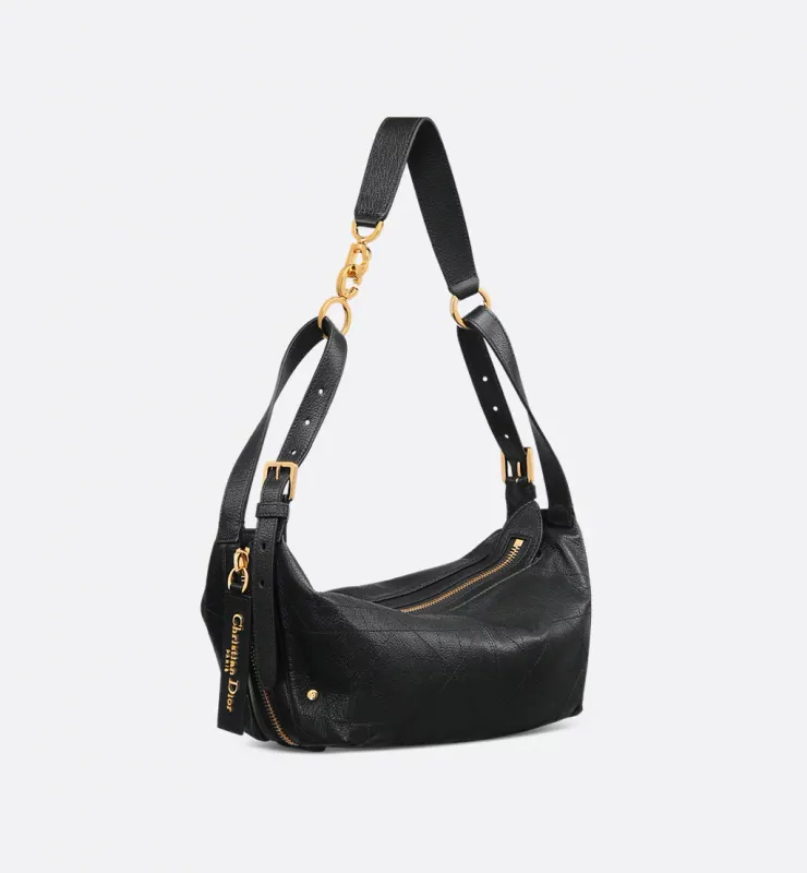 Small D-Journey Bag in Shiny Goatskin
