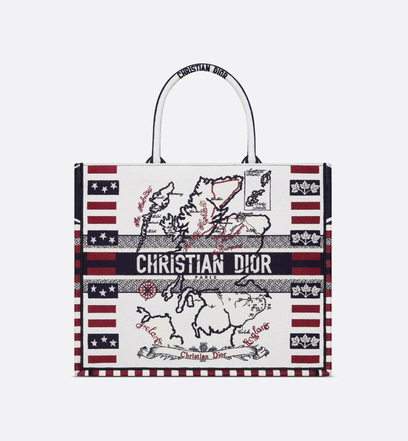 Large Dior Book Tote