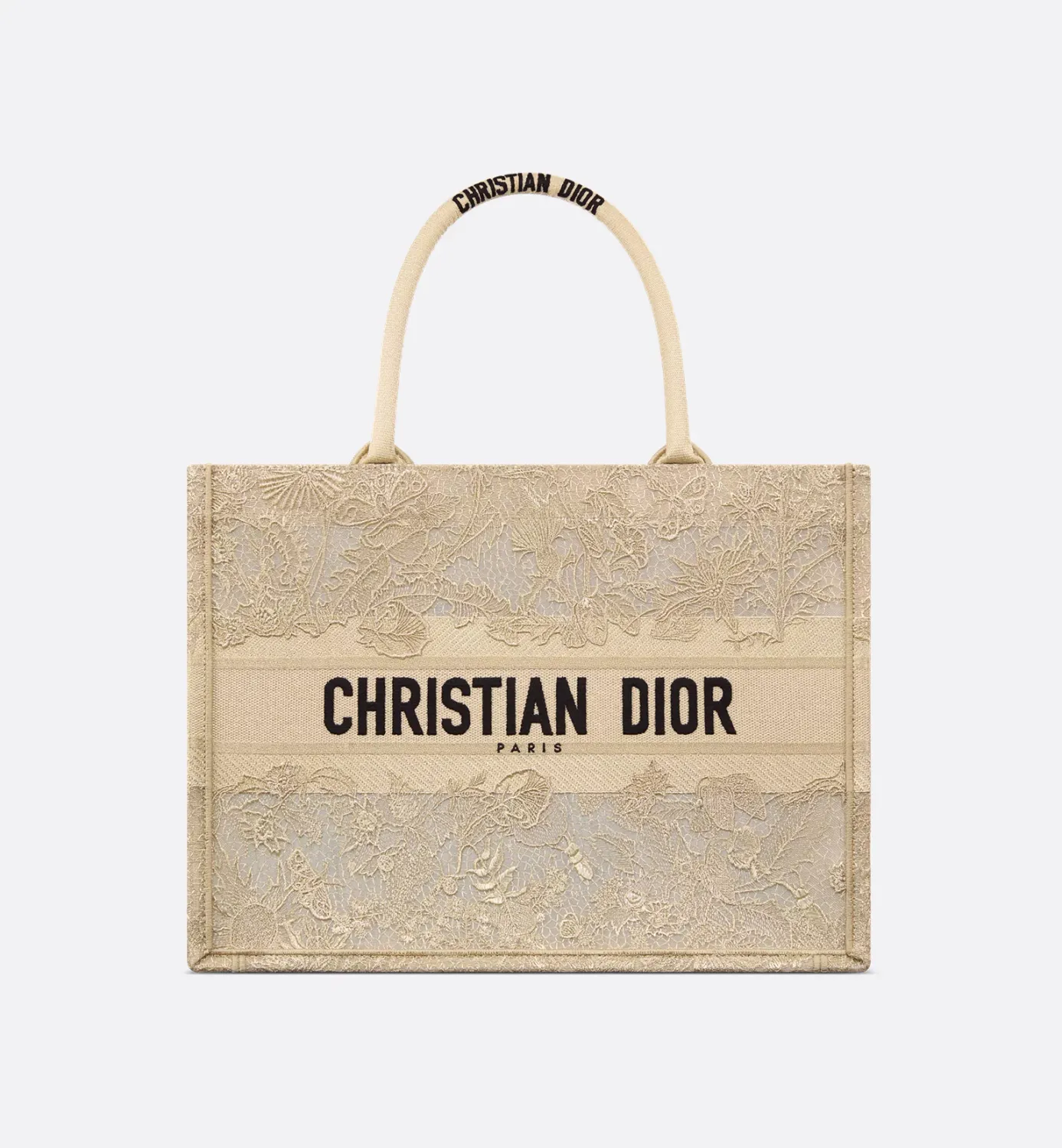 Dior Or Medium Dior Book Tote