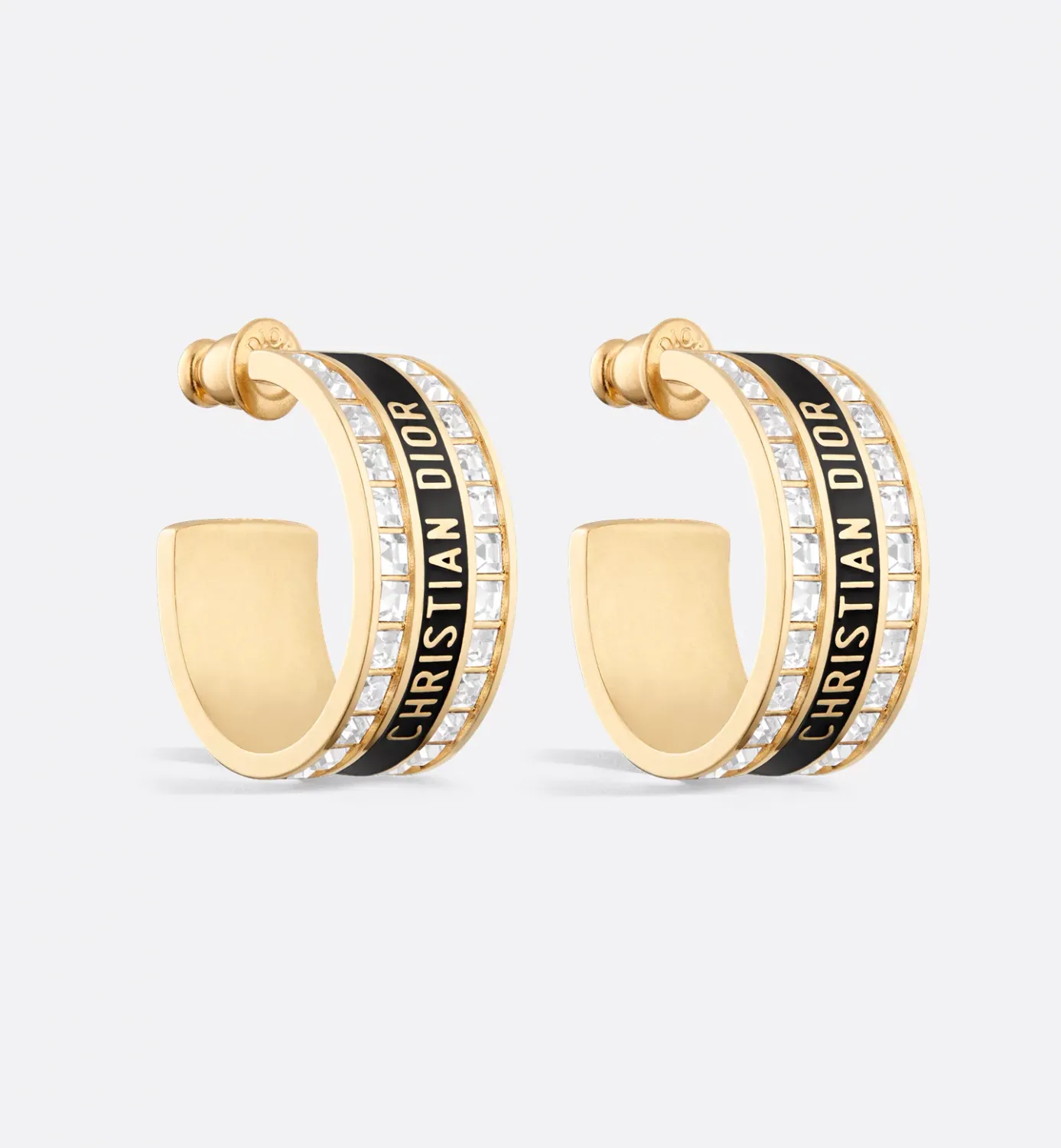 Dior Night Code Hoop Earrings