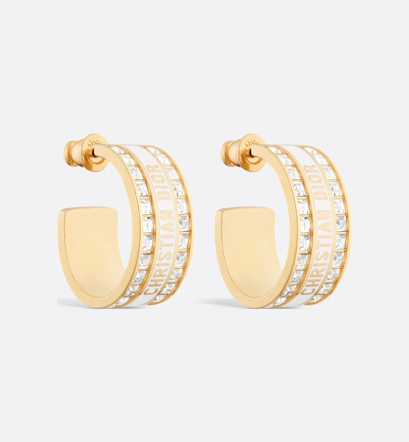 Dior Night Code Hoop Earrings
