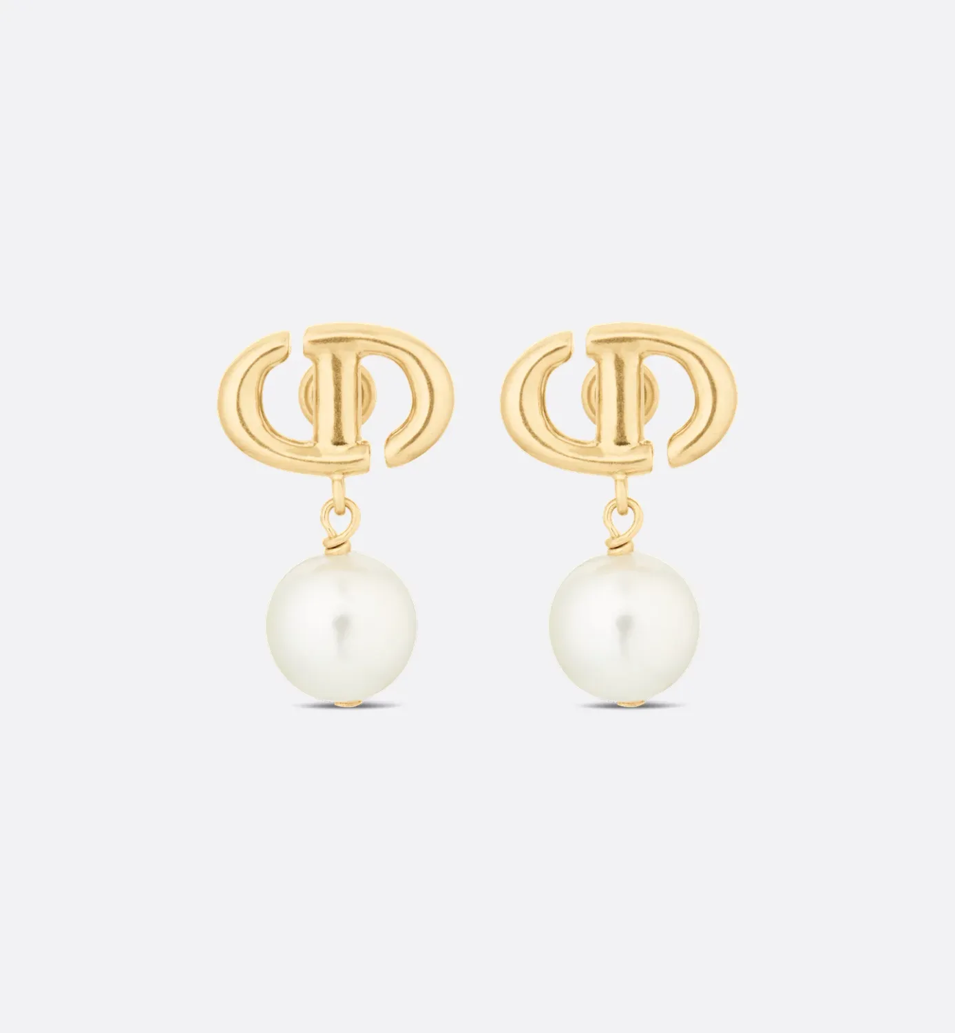 CD Navy Earrings