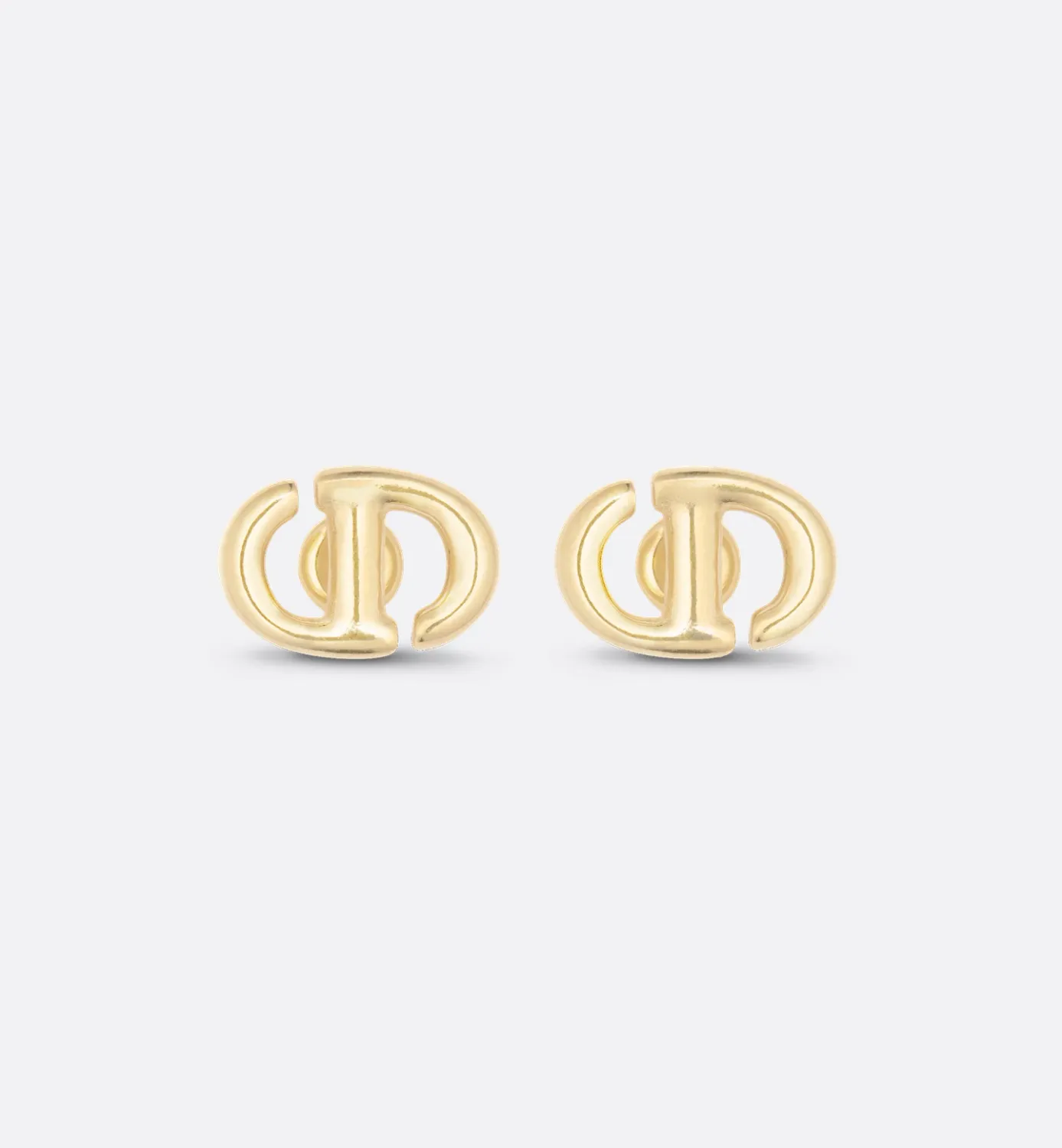 CD Navy Stud Earrings