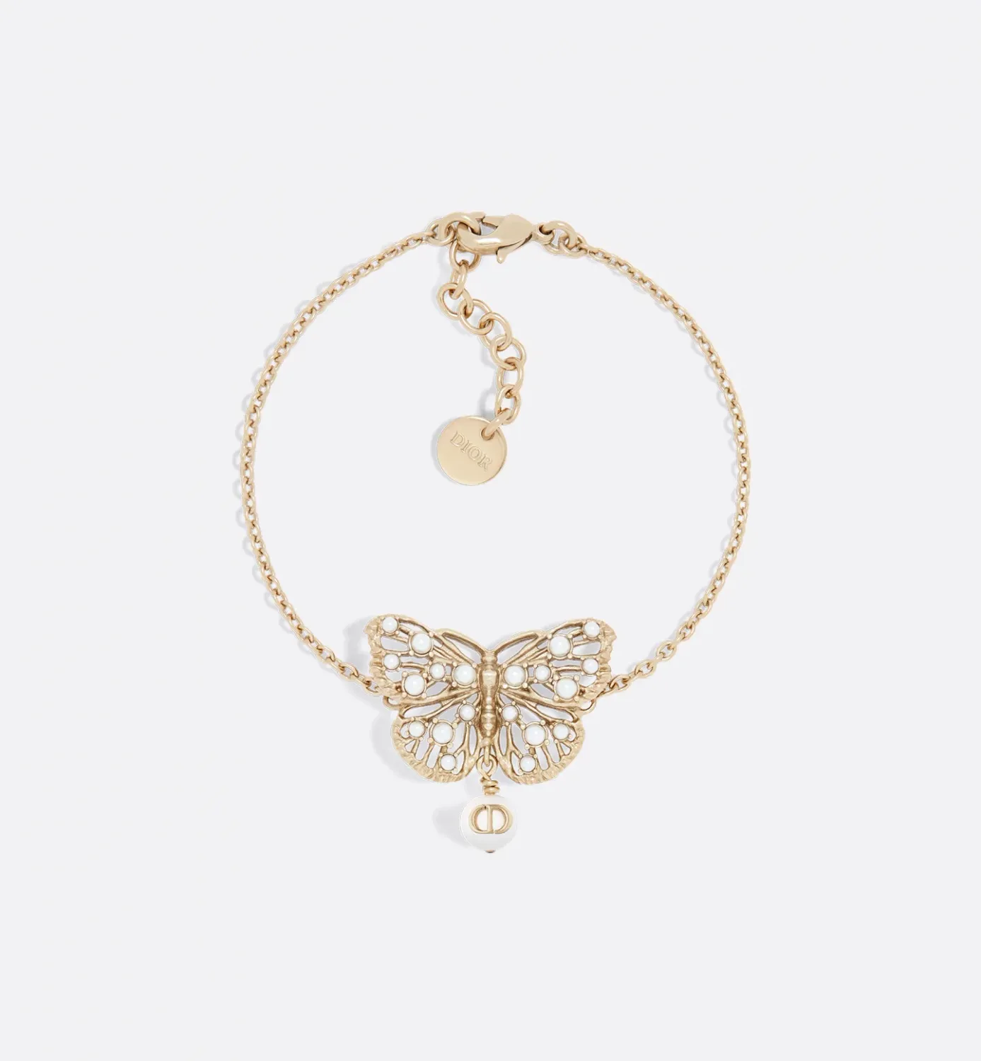 Toile de Jouy Papillon Bracelet