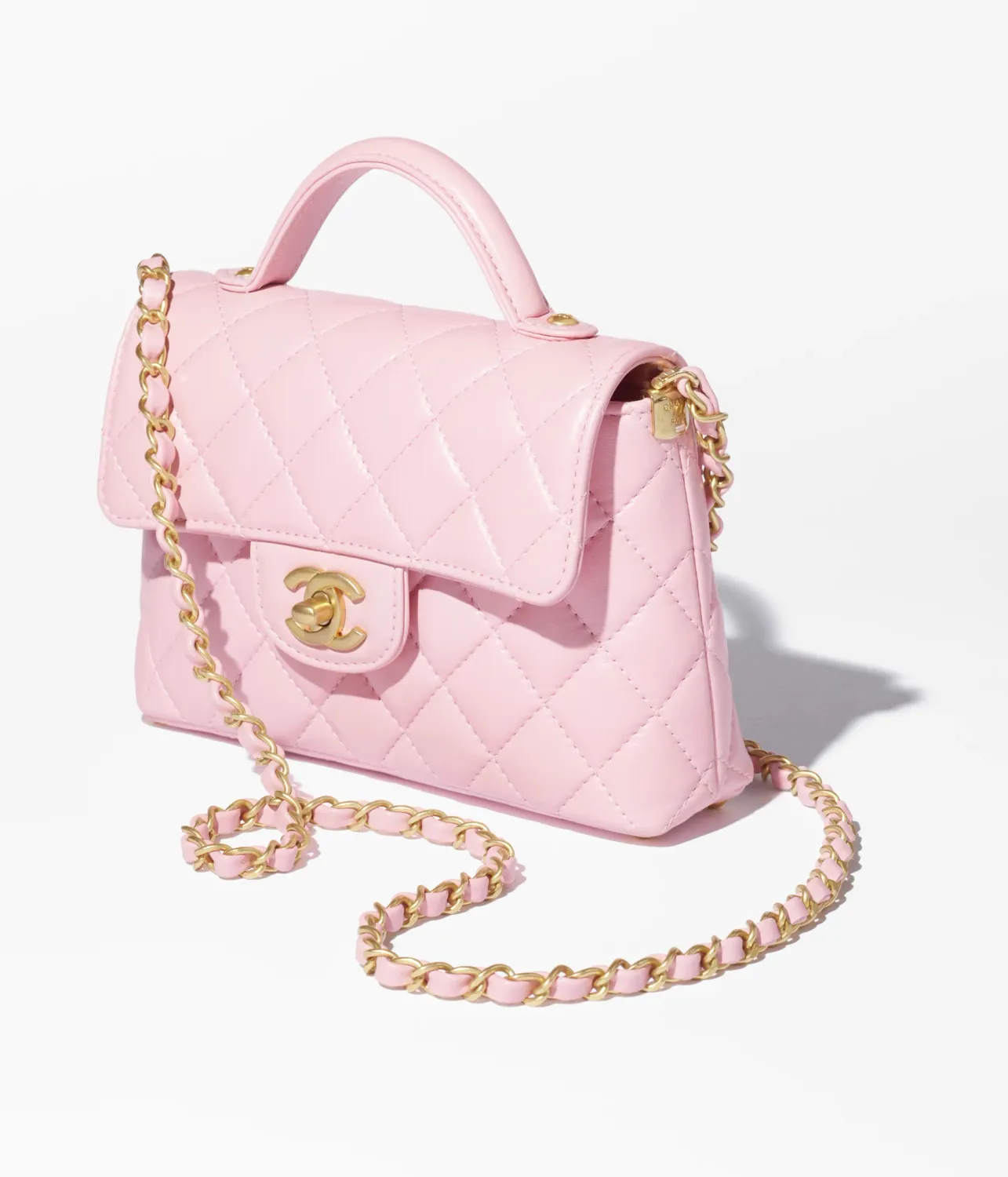 Small Flap Bag with Top Handle
