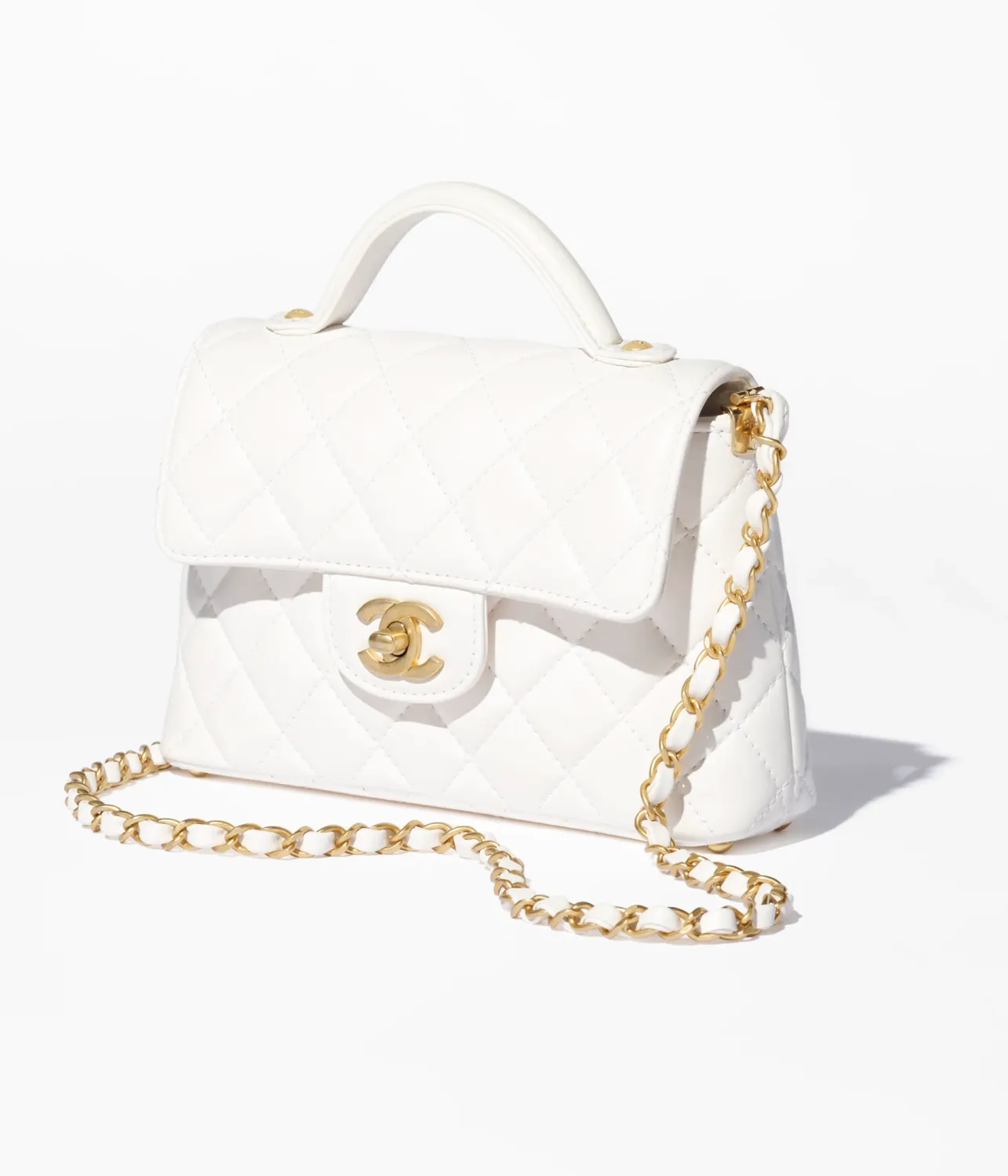 Small Flap Bag with Top Handle