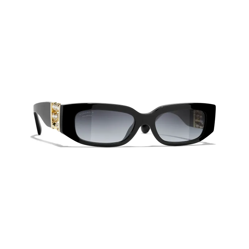 Chanel Oval Sunglasses