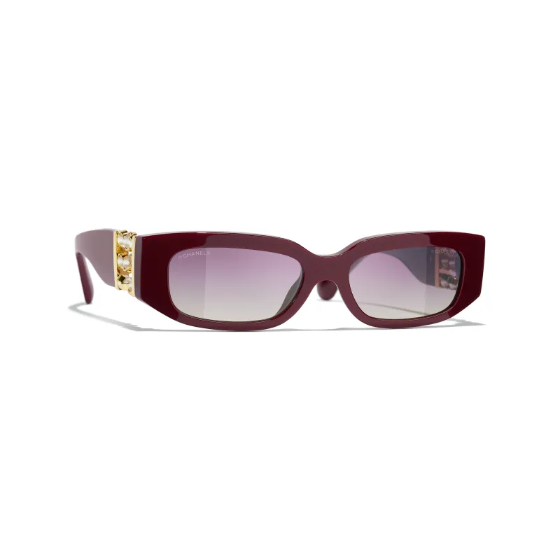 Chanel Oval Sunglasses