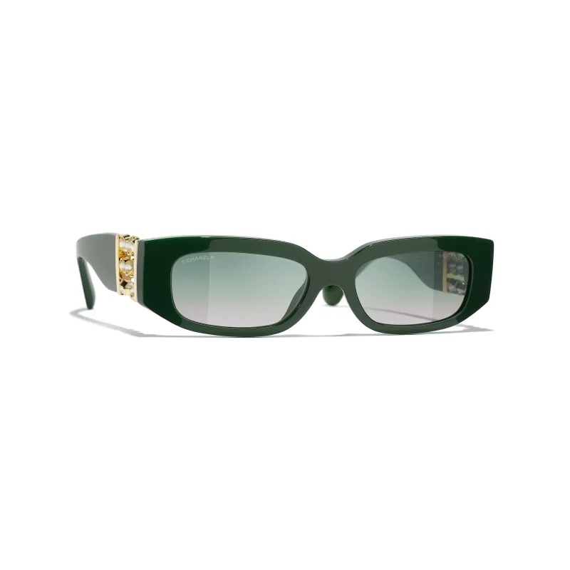 Chanel Oval Sunglasses