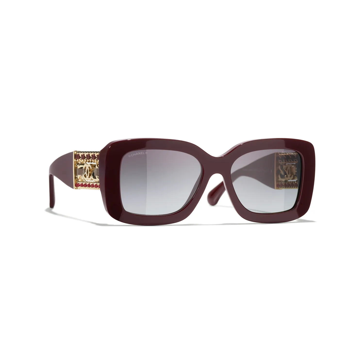 CHANEL Rectangle Sunglasses