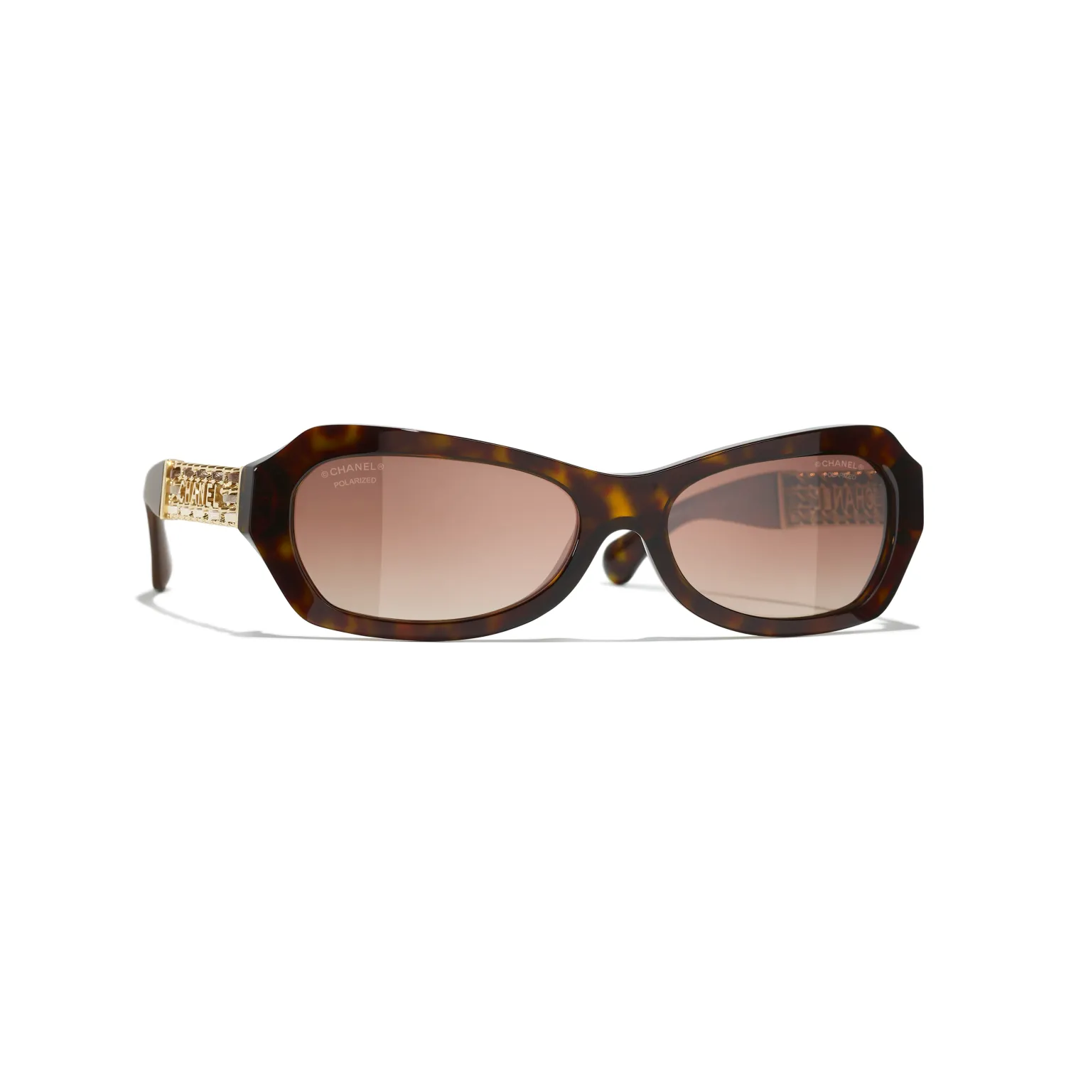 CHANEL Rectangle Sunglasses