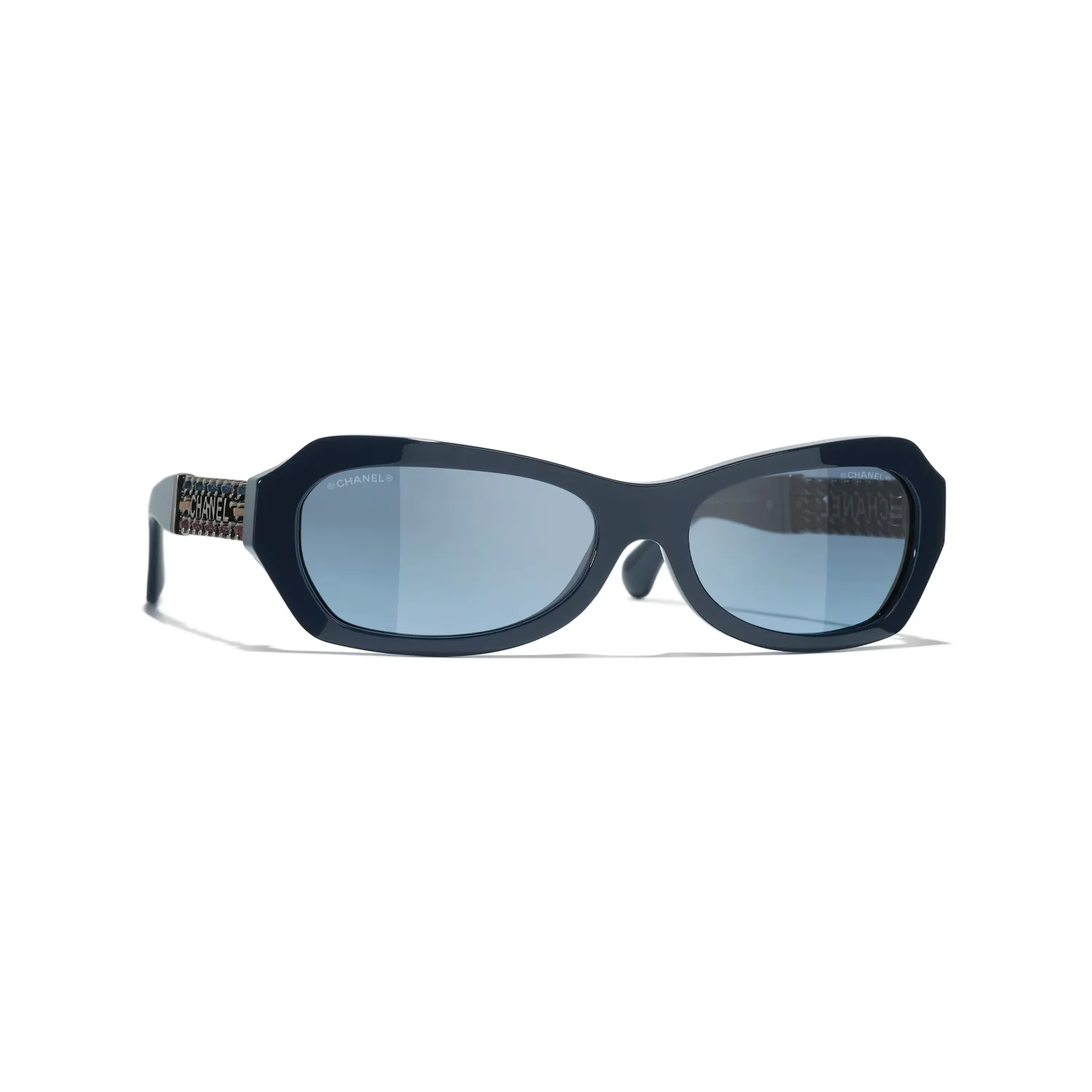CHANEL Rectangle Sunglasses