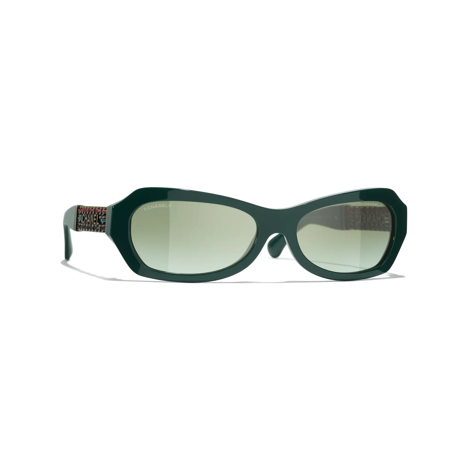 CHANEL Rectangle Sunglasses
