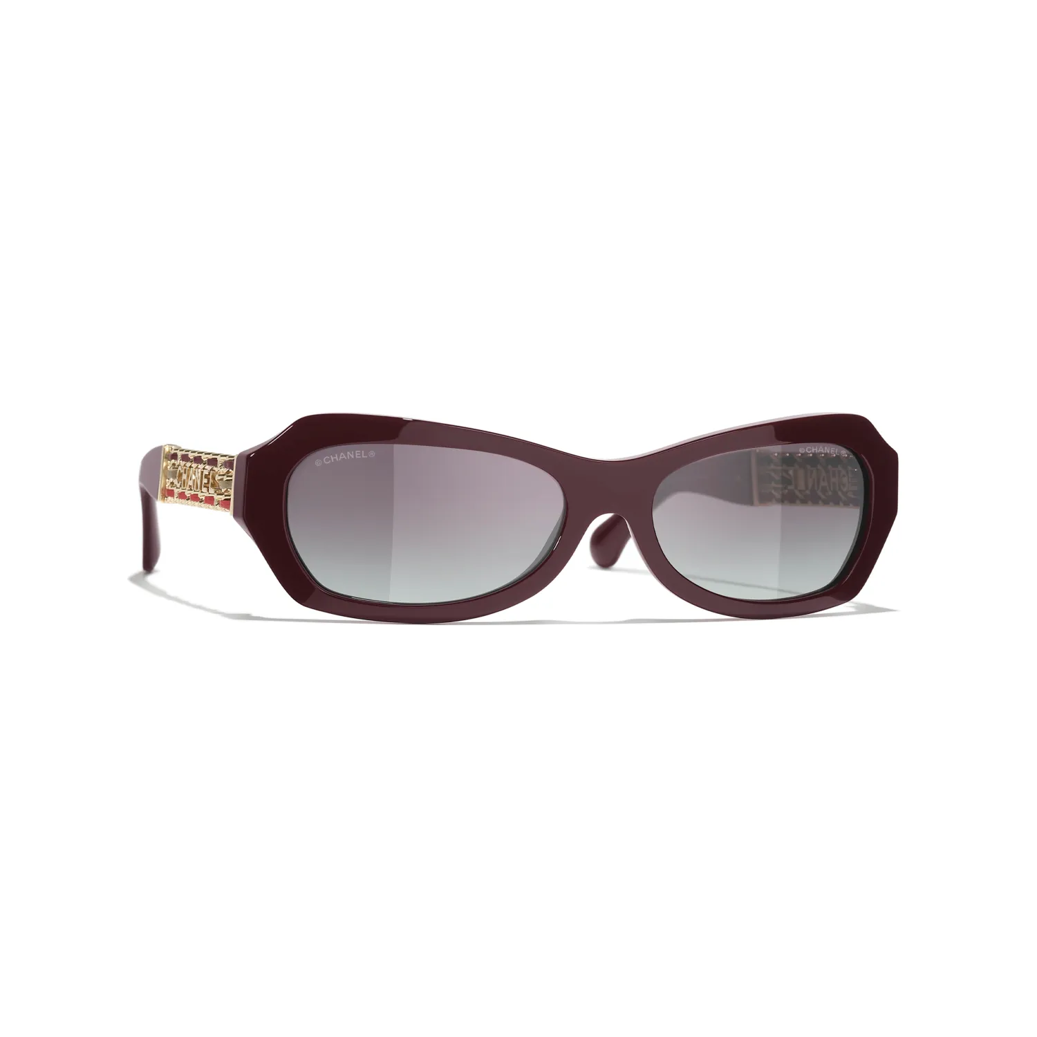 CHANEL Rectangle Sunglasses