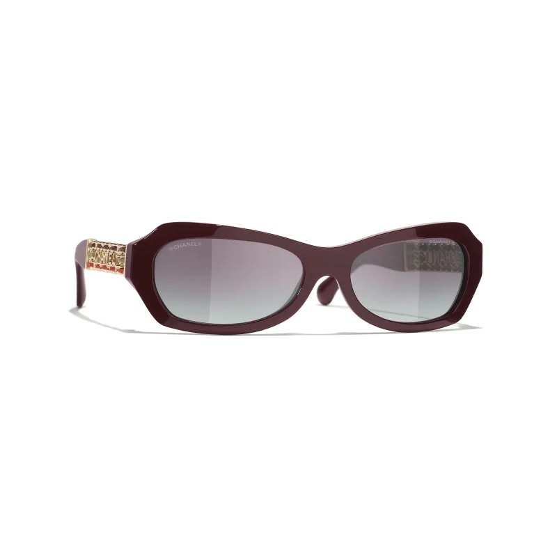 CHANEL Rectangle Sunglasses
