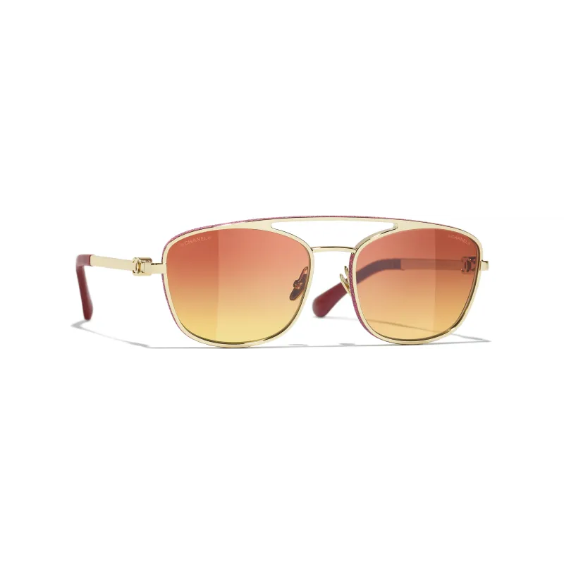 CHANEL Pilot Sunglasses