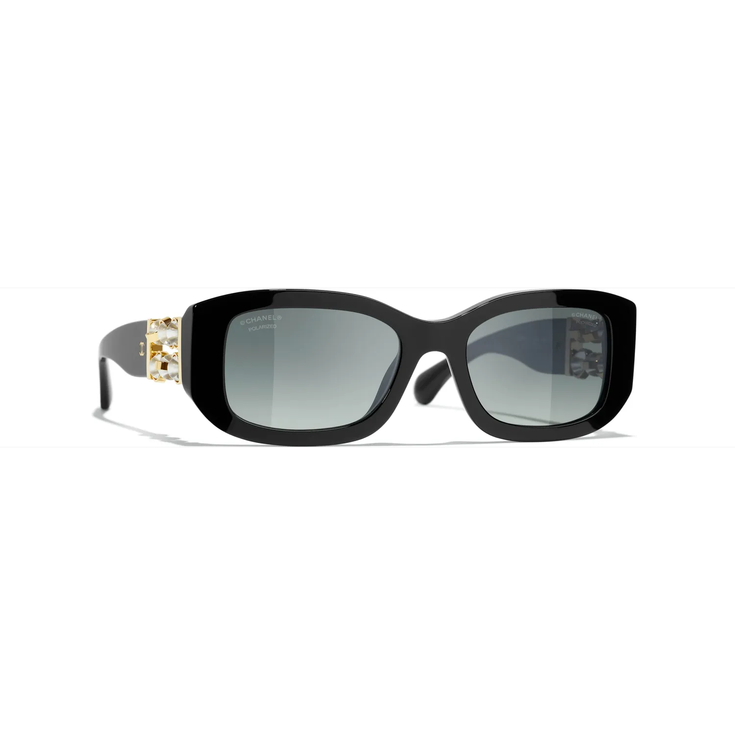 CHANEL Rectangle Sunglasses