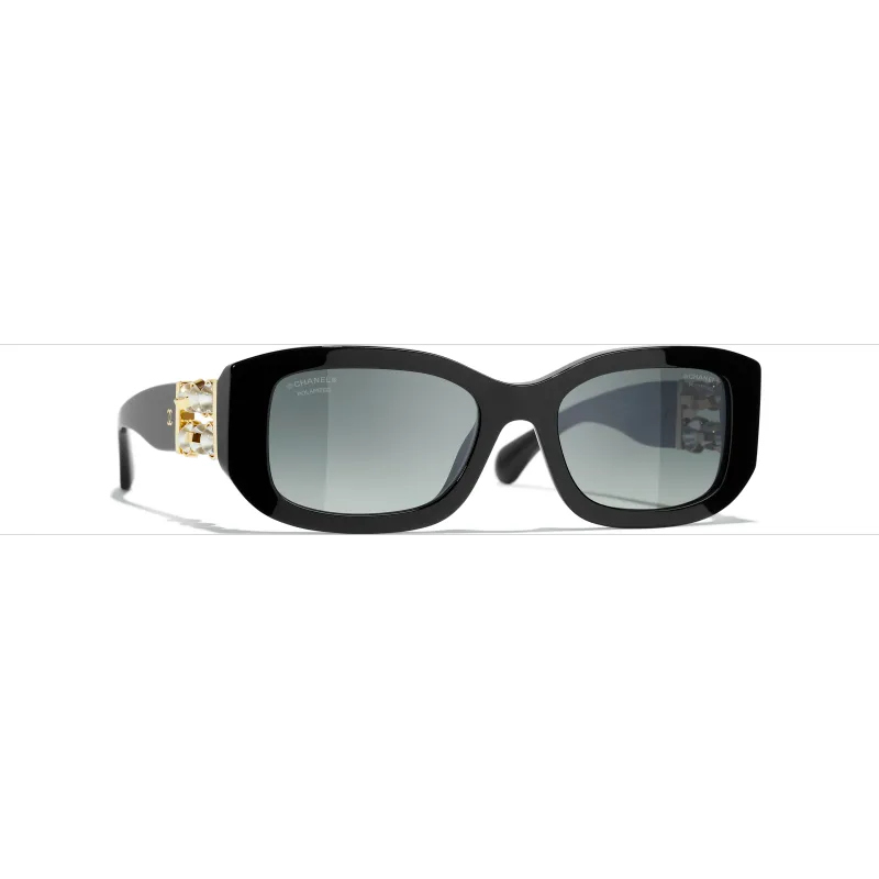 CHANEL Rectangle Sunglasses
