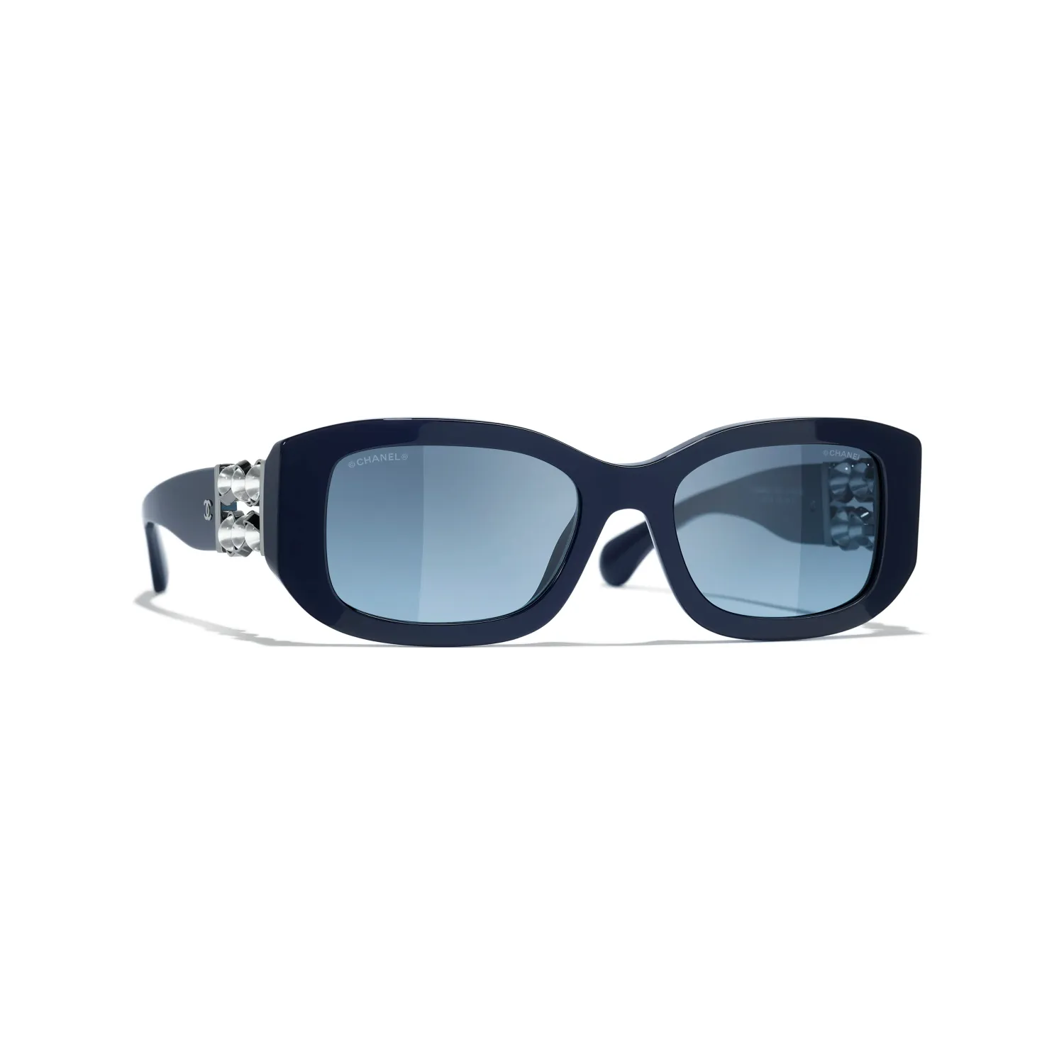 CHANEL Rectangle Sunglasses