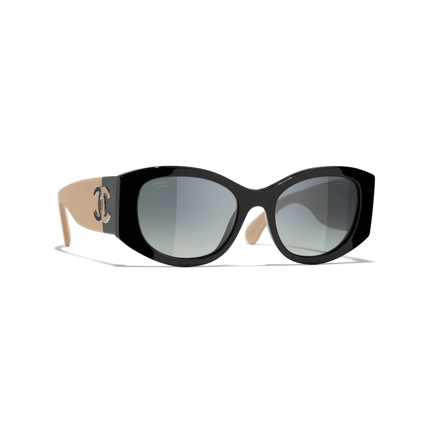 Chanel Oval Sunglasses