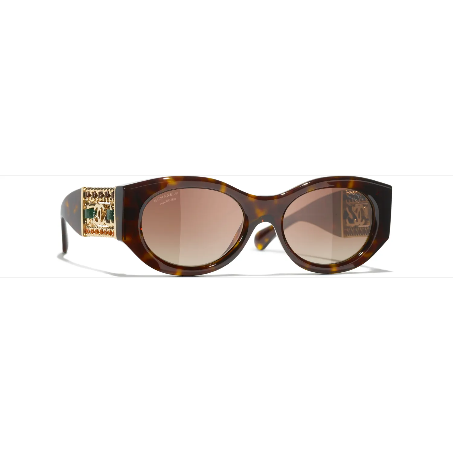 Chanel Oval Sunglasses