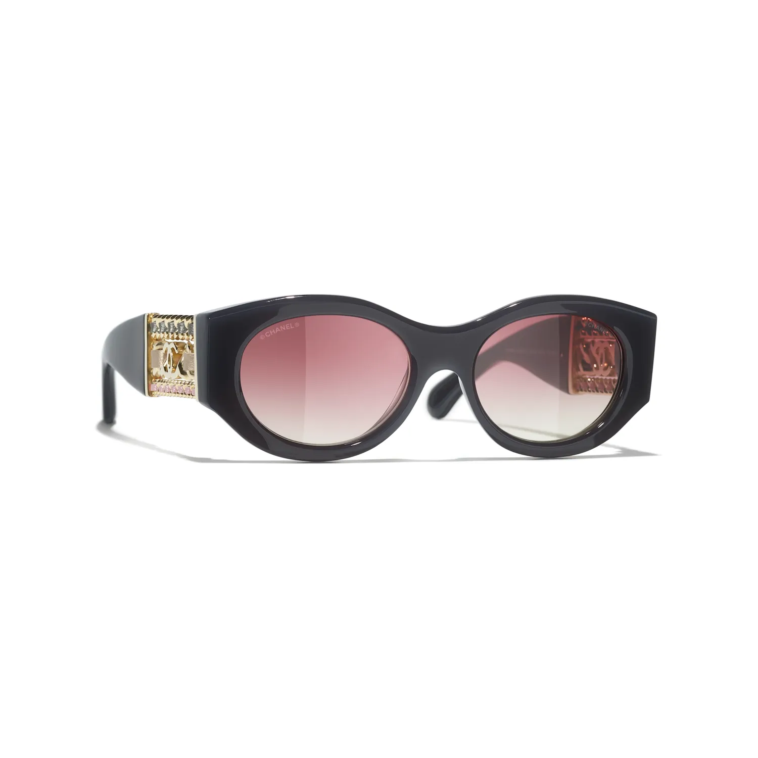 Chanel Oval Sunglasses