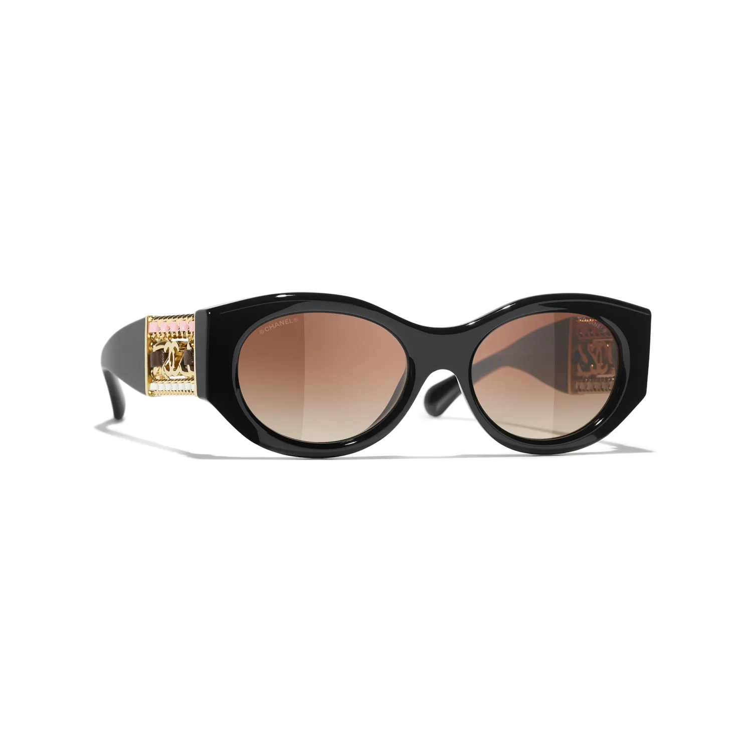 Chanel Oval Sunglasses