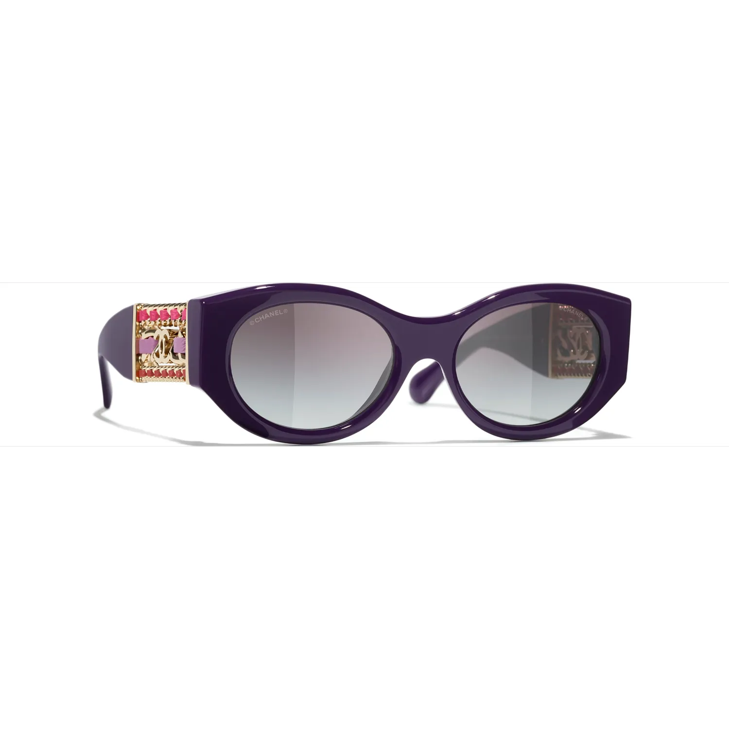 Chanel Oval Sunglasses