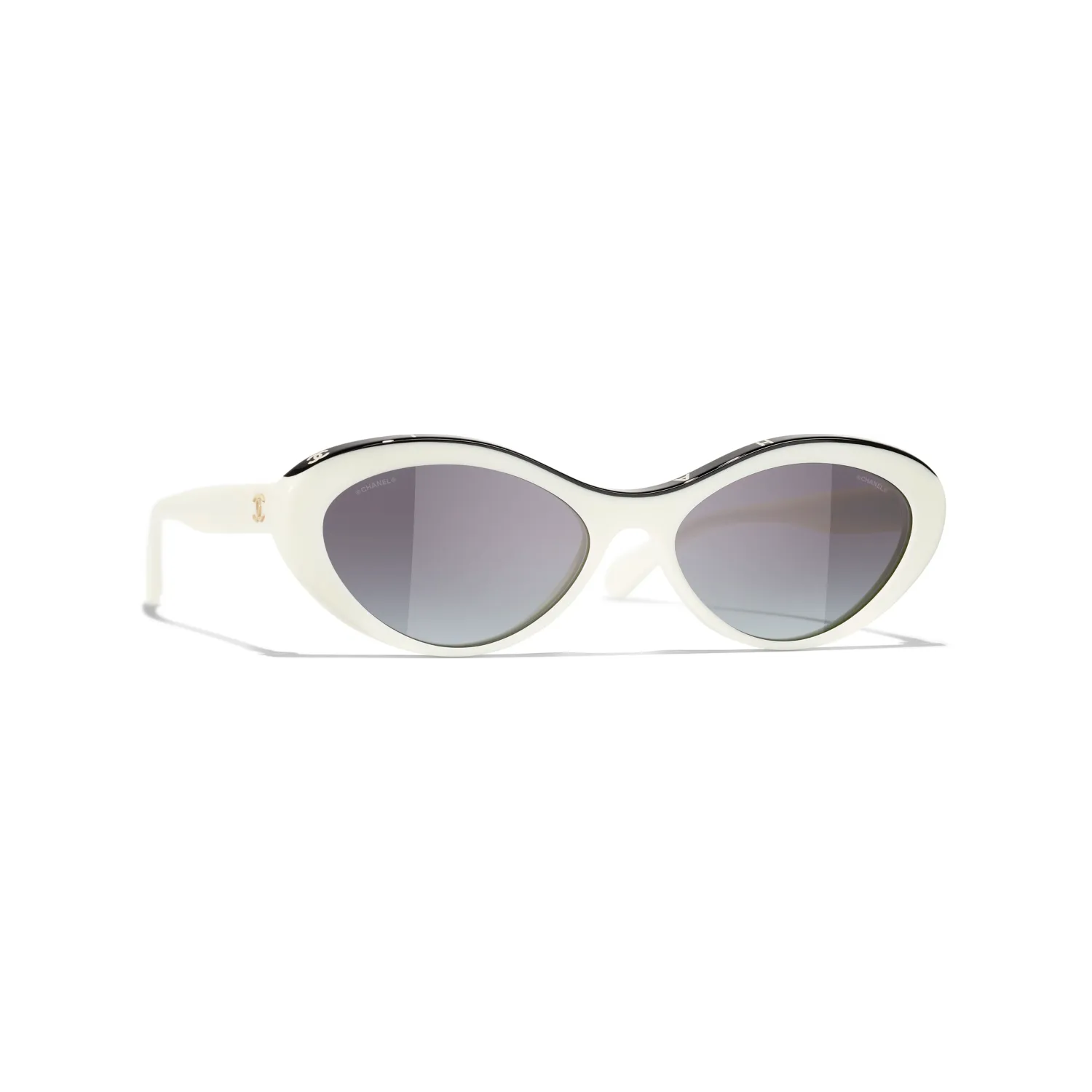 Chanel Oval Sunglasses