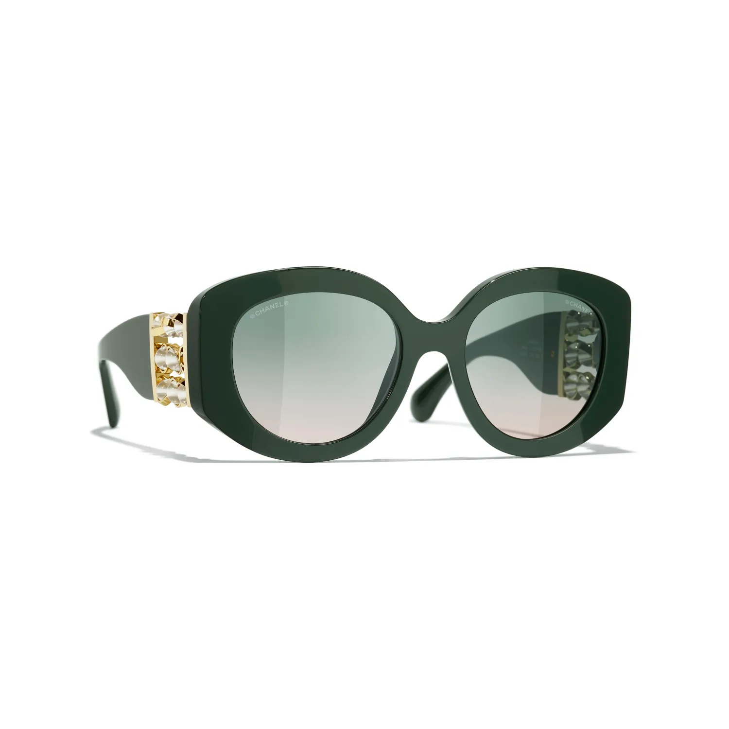 Chanel Oval Sunglasses