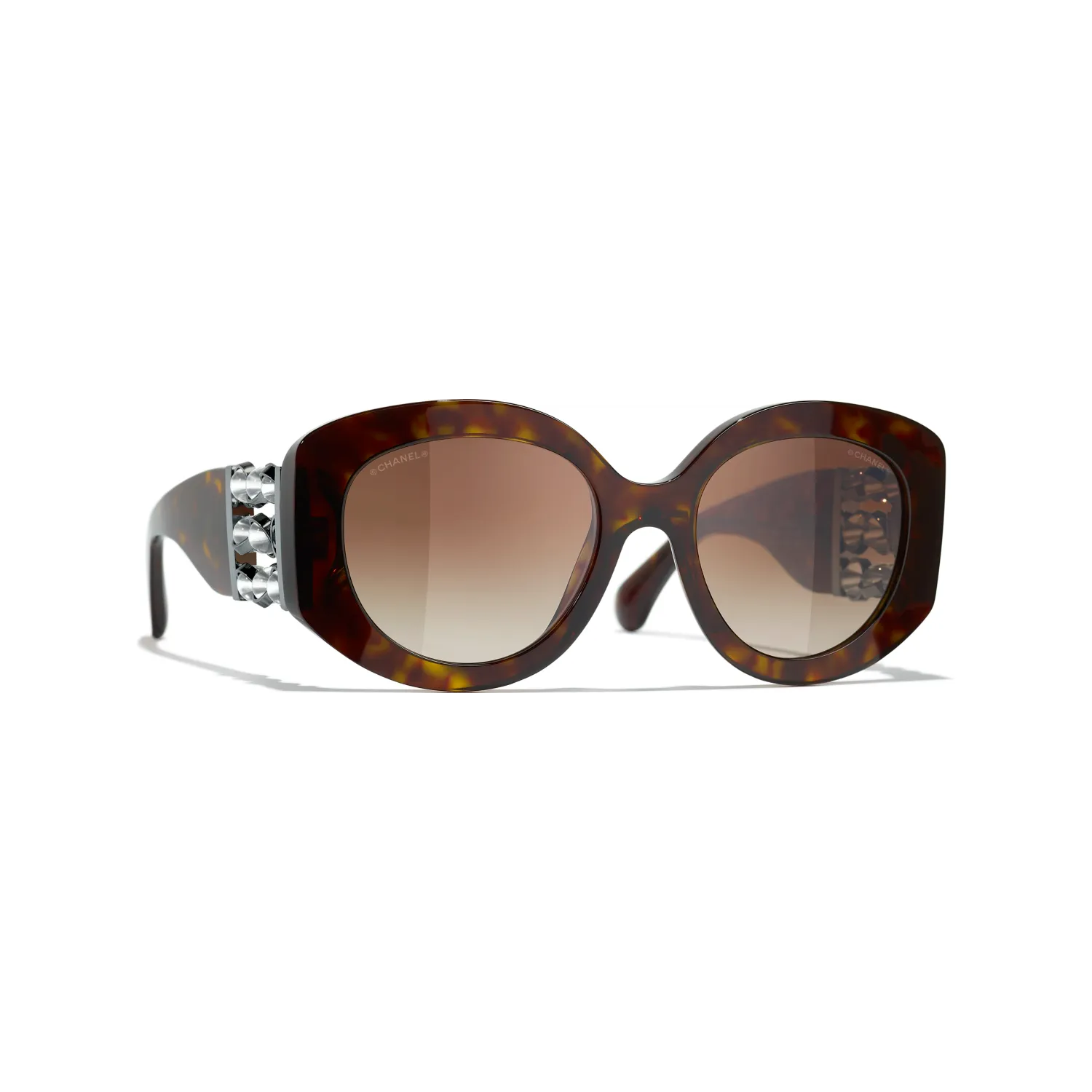 Chanel Oval Sunglasses