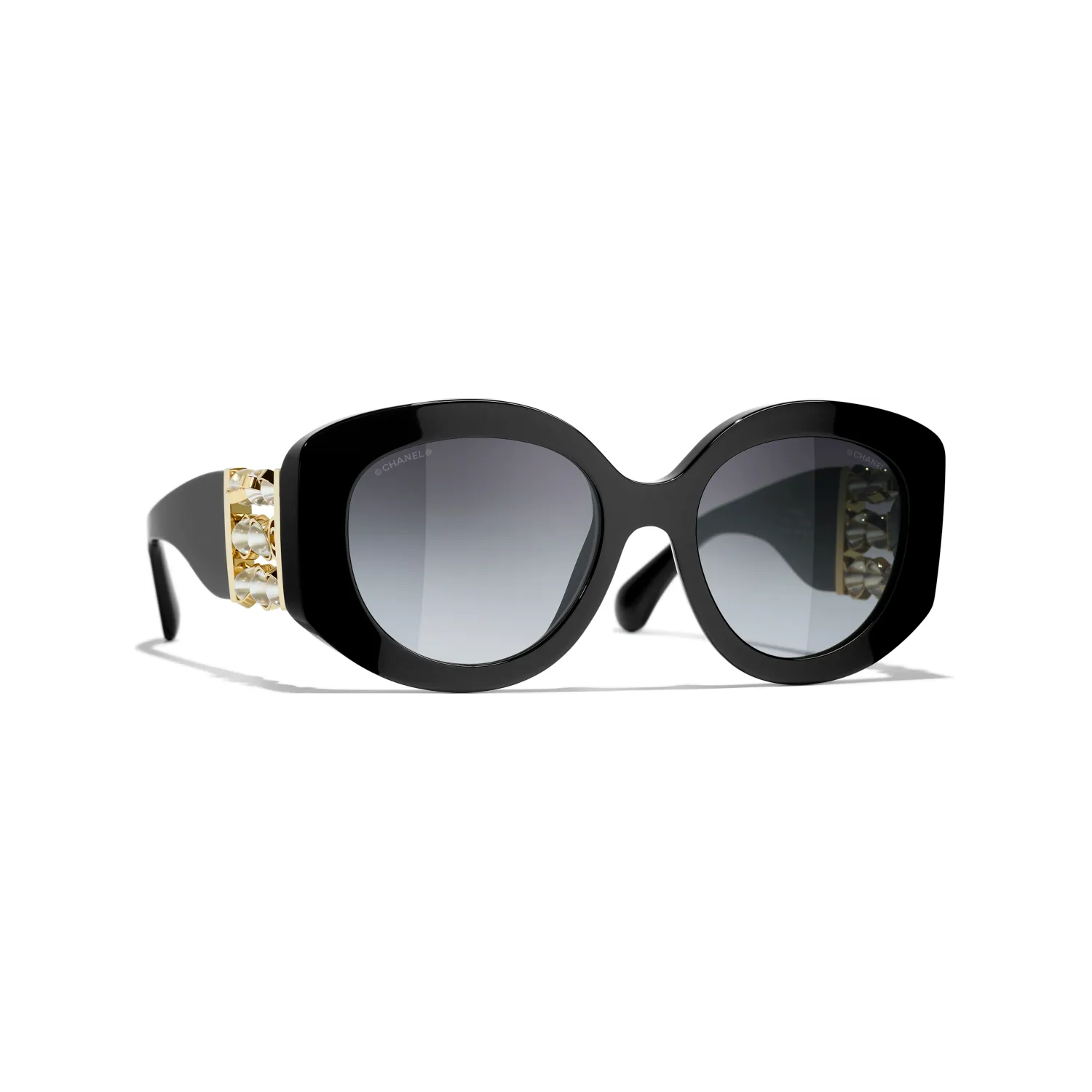 Chanel Oval Sunglasses