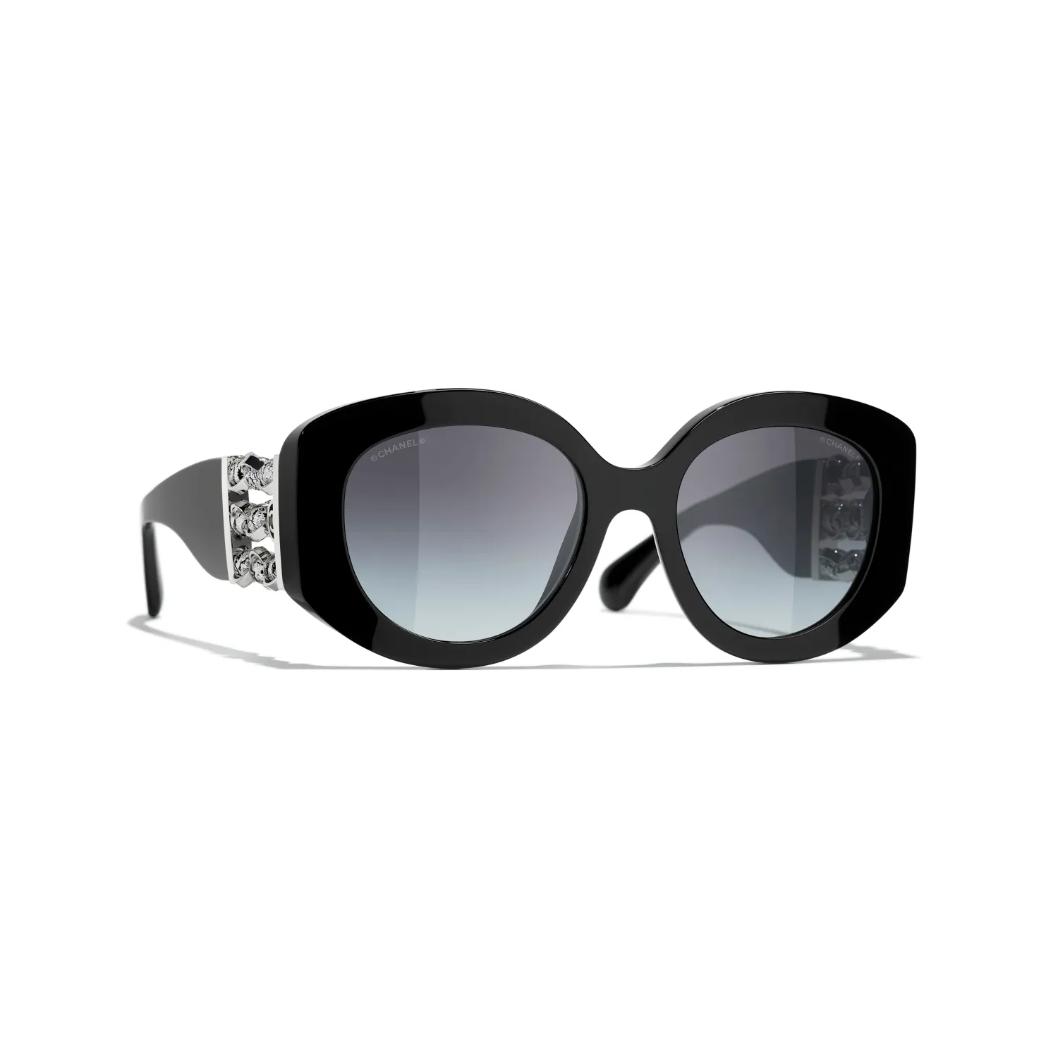 Chanel Oval Sunglasses