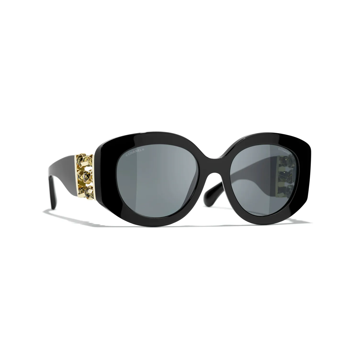 Chanel Oval Sunglasses