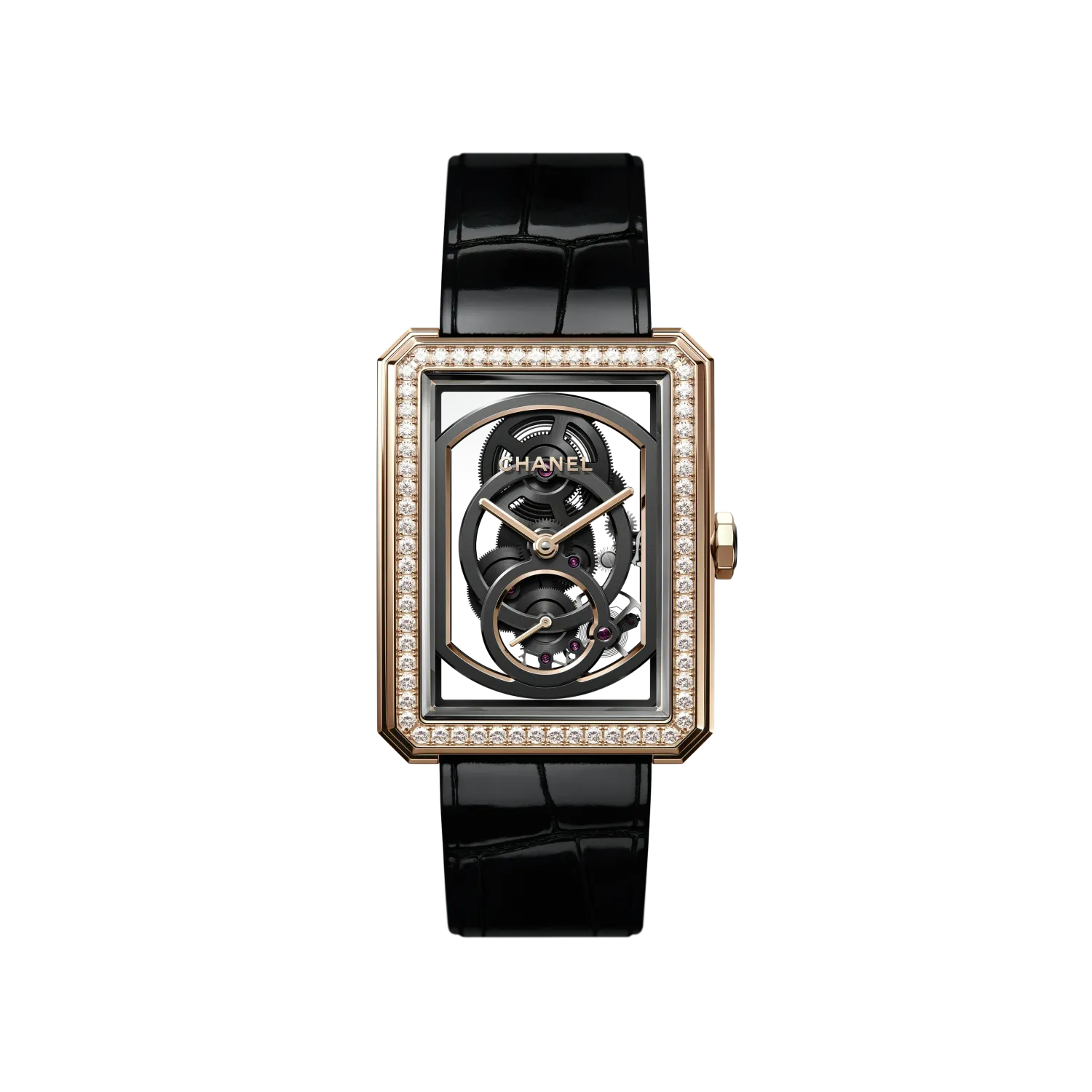 Chanel Boy·Friend Skeleton Watch