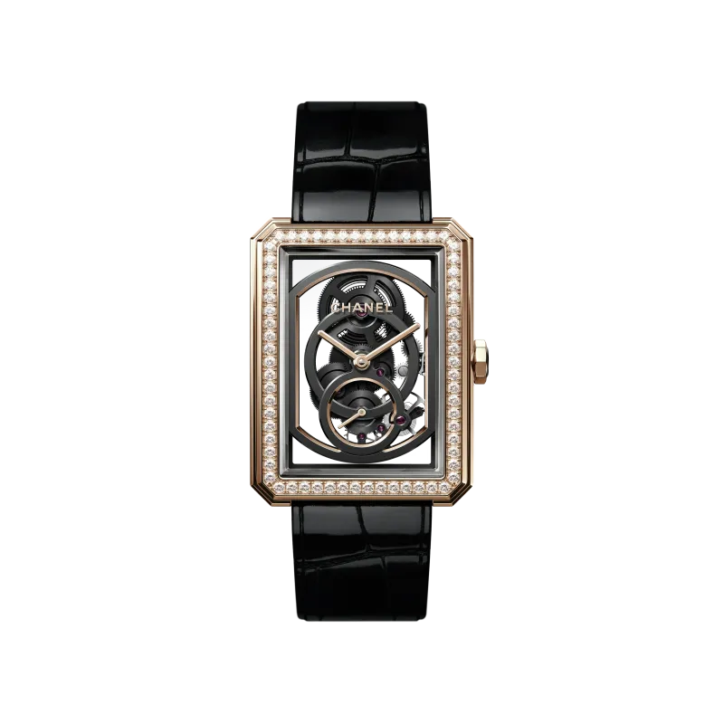 Chanel Boy·Friend Skeleton Watch