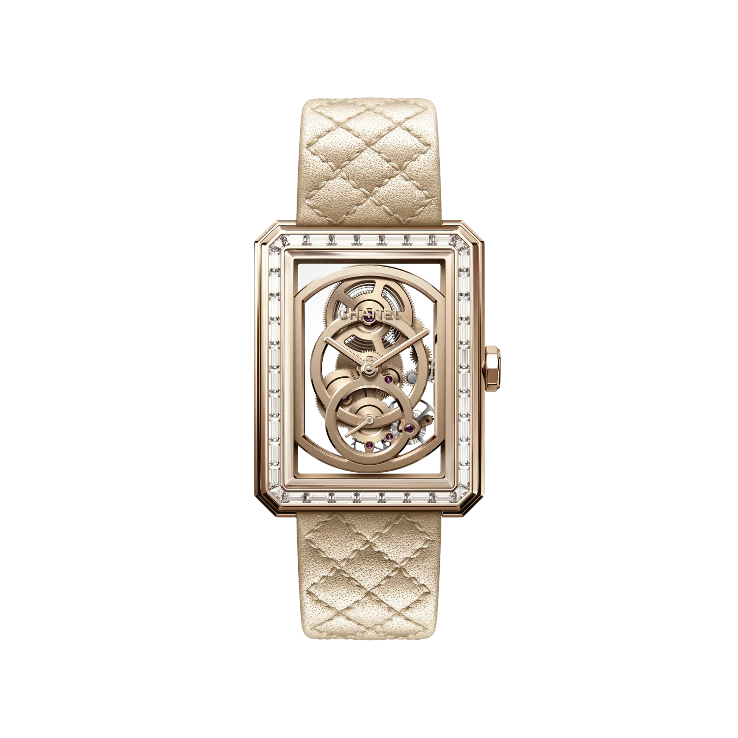 Chanel Boy·Friend Skeleton Watch