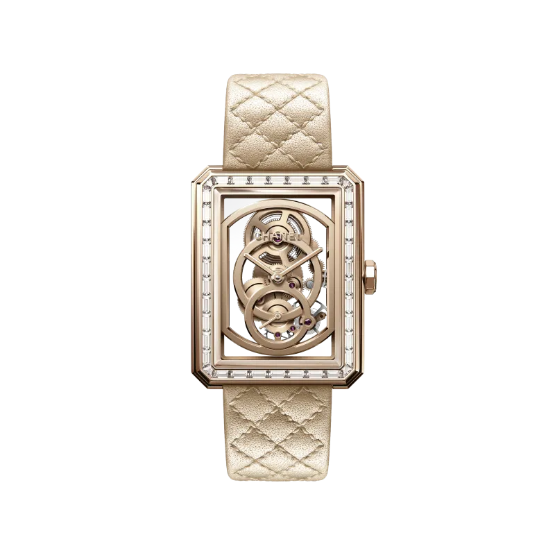 Chanel Boy·Friend Skeleton Watch