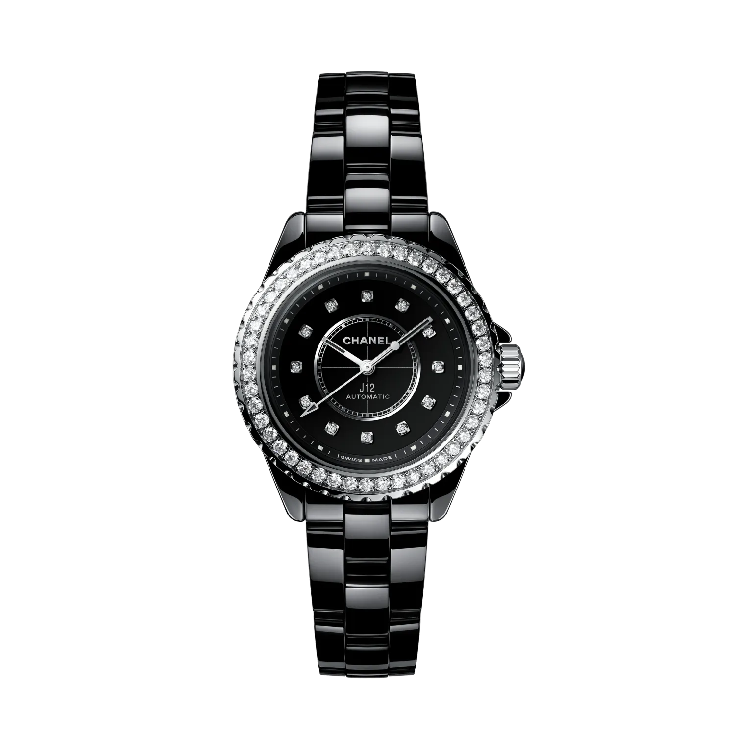 Chanel J12 Diamond Bezel Watch