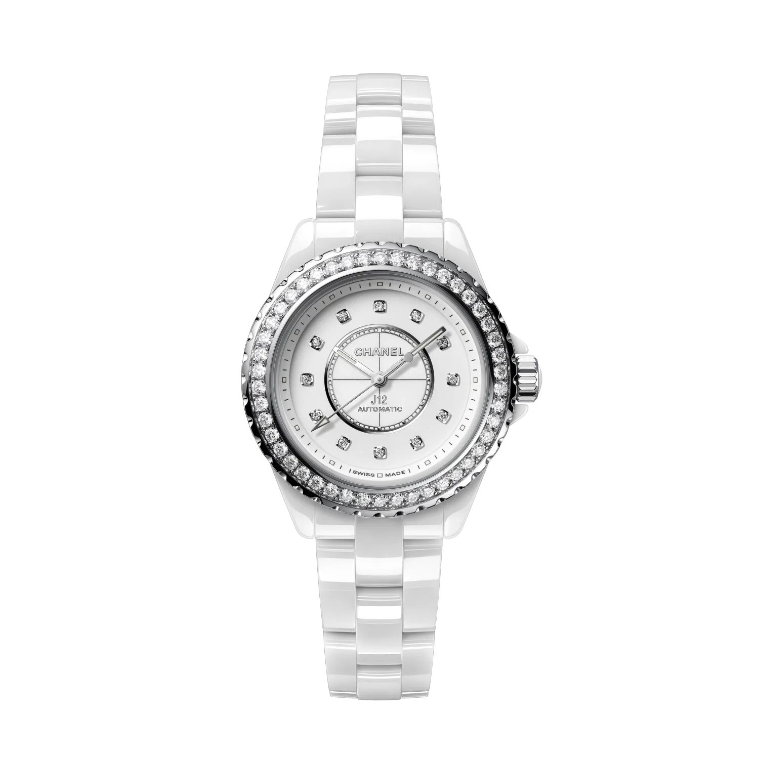 Chanel J12 Diamond Bezel Watch