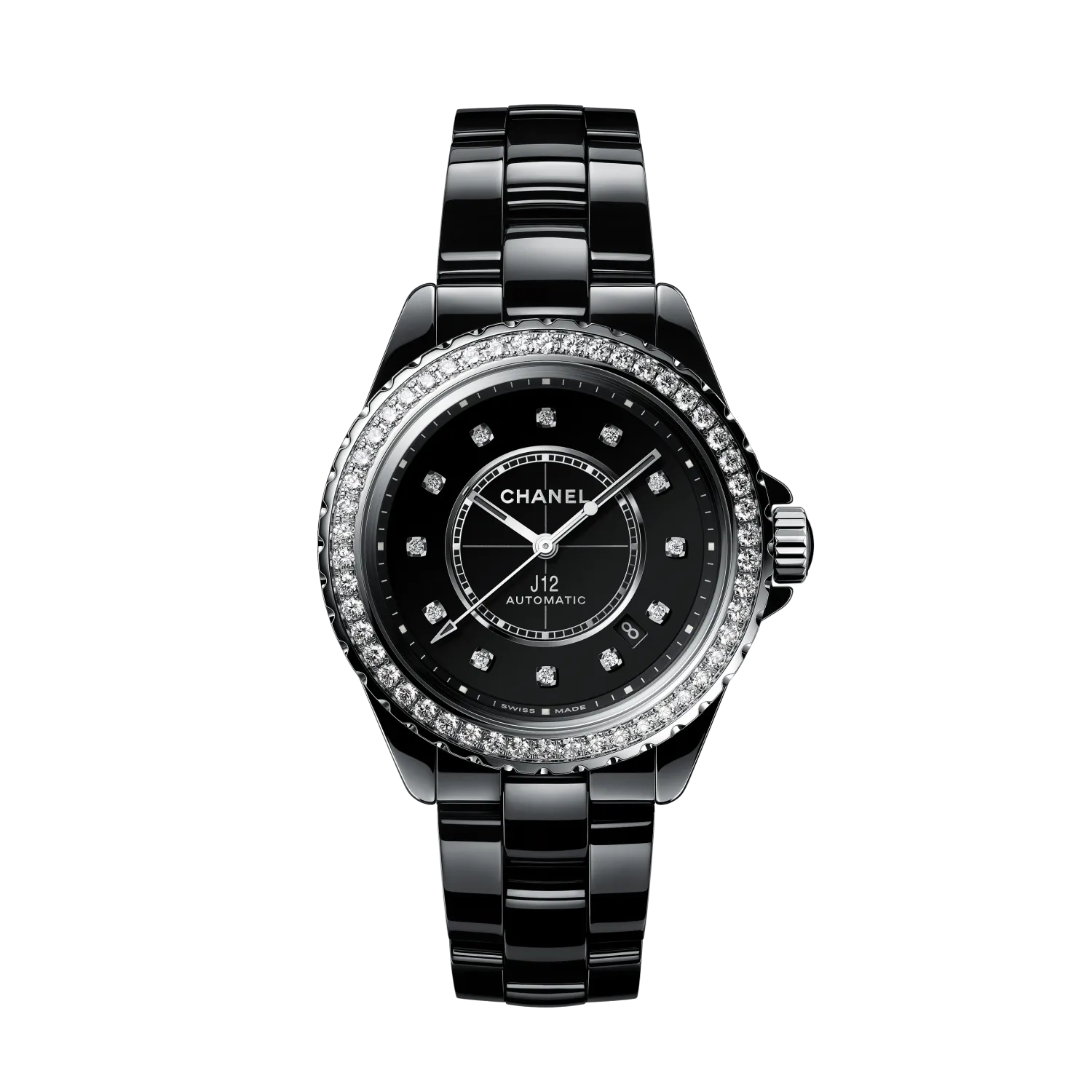 Chanel J12 Diamond Bezel Watch