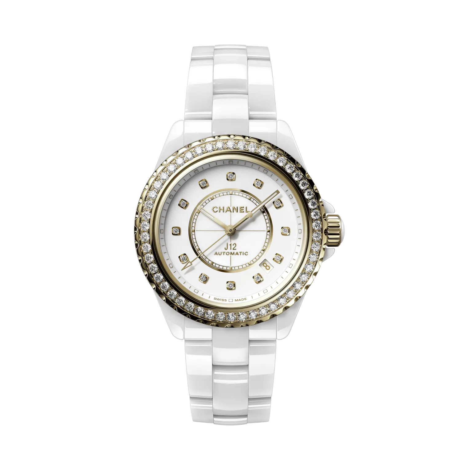 Chanel J12 Diamond Bezel Watch