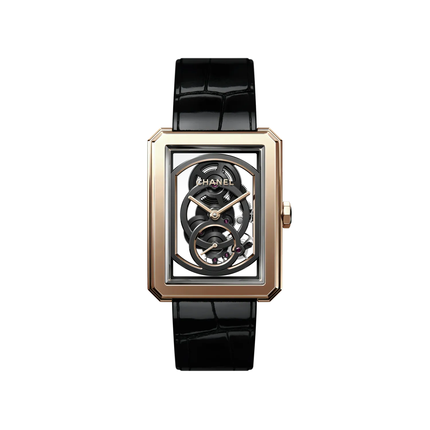 Chanel Boy·Friend Skeleton Watch
