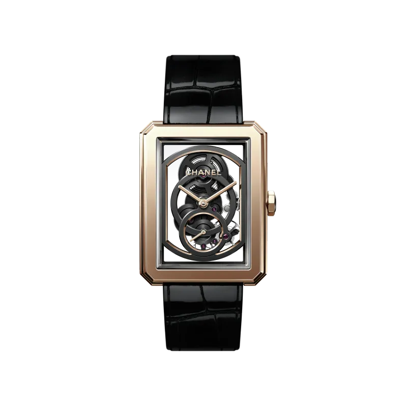 Chanel Boy·Friend Skeleton Watch