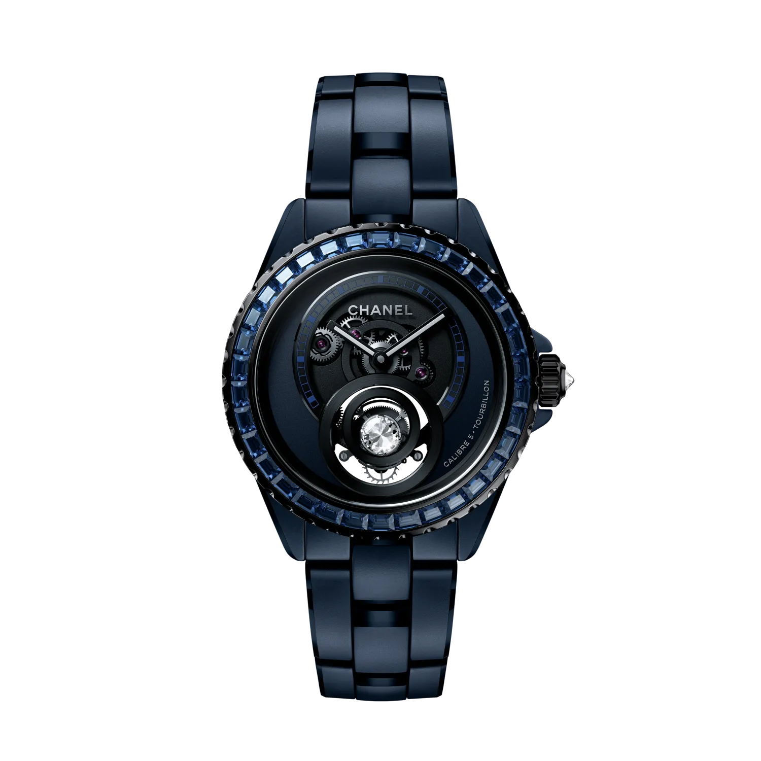 Chanel J12 Bleu Diamond Tourbillon Watch