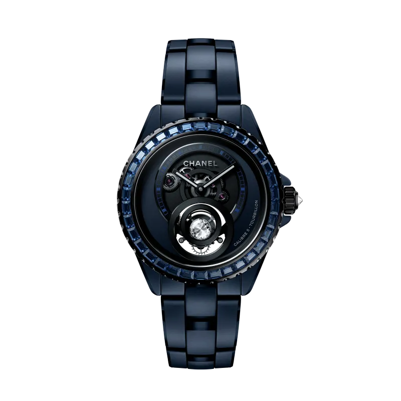 Chanel J12 Bleu Diamond Tourbillon Watch