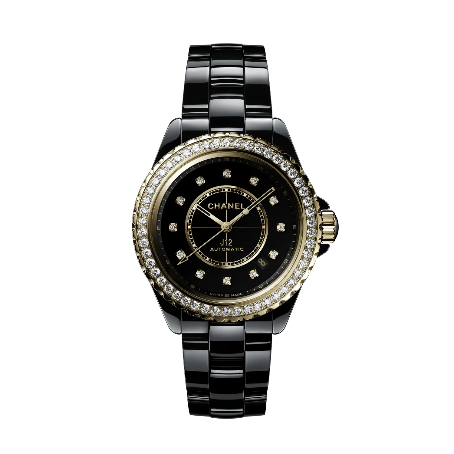 Chanel J12 Diamond Bezel Watch