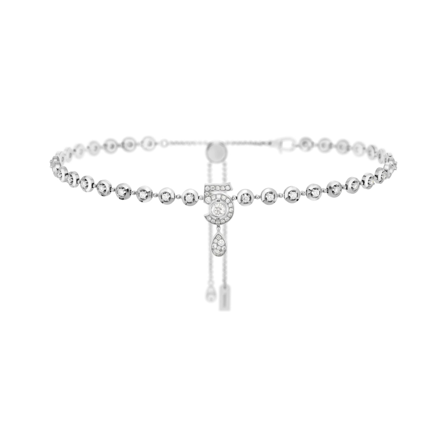Collier ligne de diamants Eternal N°5