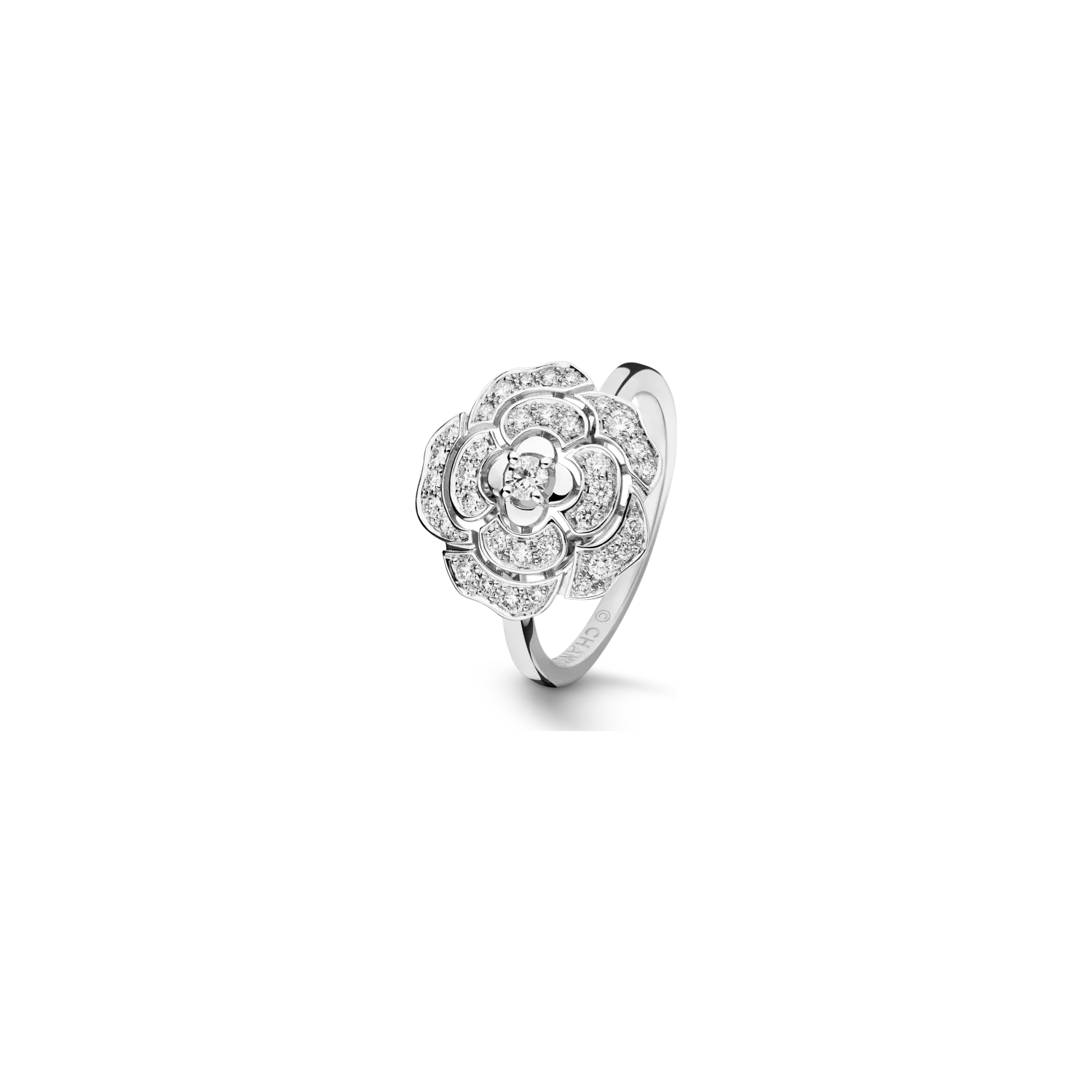 Bouton de Camélia Ring