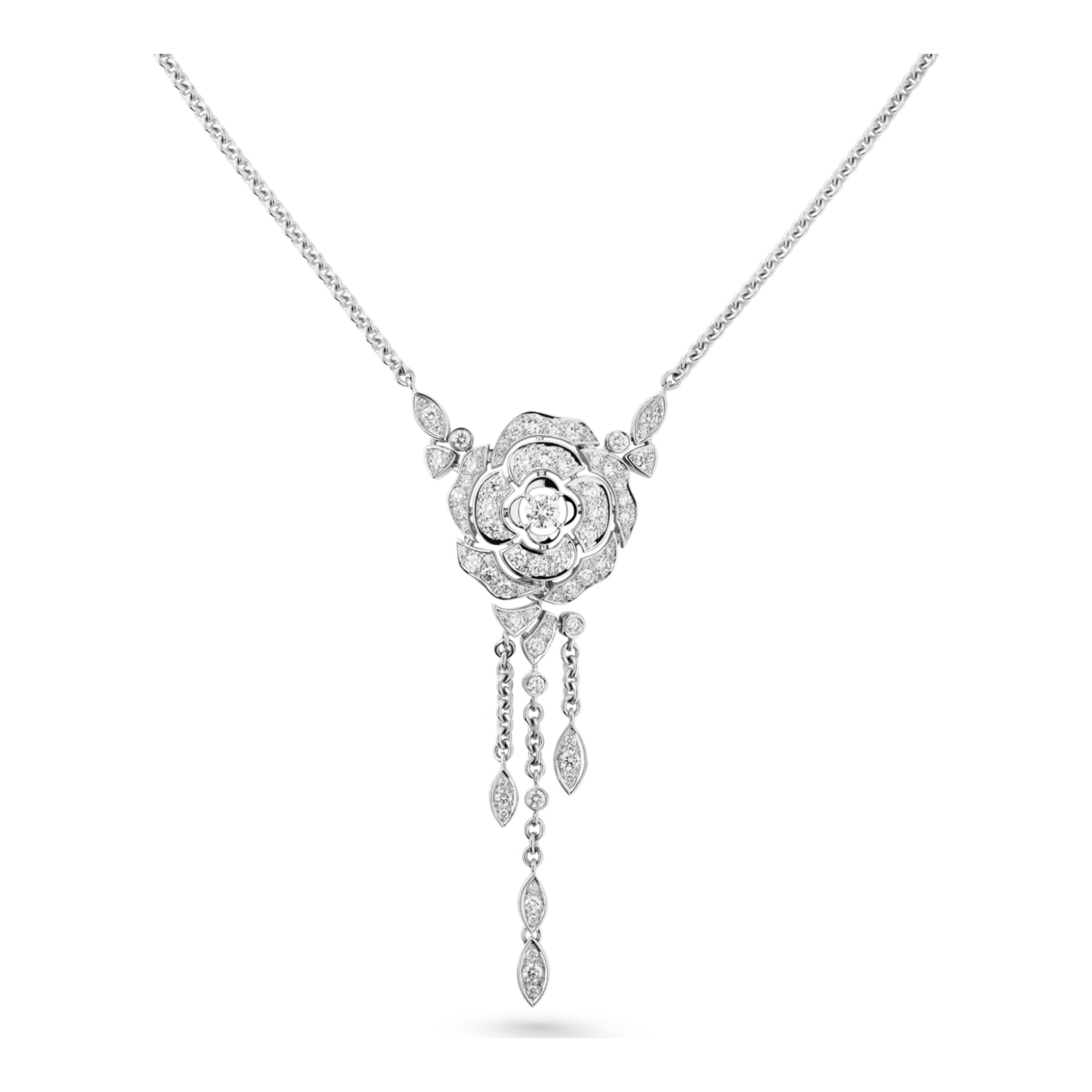 Bouton de Camélia Transformable Necklace